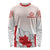 Personalized Canada Archery Long Sleeve Shirt Maple Leaf Canadian Flag