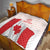 Personalized Canada Archery Quilt Maple Leaf Canadian Flag