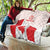 Personalized Canada Archery Quilt Maple Leaf Canadian Flag