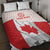Personalized Canada Archery Quilt Bed Set Maple Leaf Canadian Flag