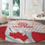 Personalized Canada Archery Round Carpet Maple Leaf Canadian Flag