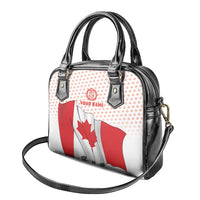 Personalized Canada Archery Shoulder Handbag Maple Leaf Canadian Flag