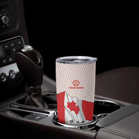 Personalized Canada Archery Tumbler Cup Maple Leaf Canadian Flag
