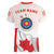 Personalized Canada Archery Women V-Neck T-Shirt Maple Leaf Canadian Flag