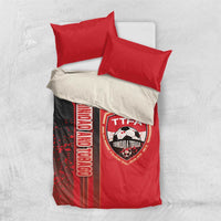 Trinidad and Tobago Football Bedding Set Soca Warriors Soccer - Road To Champion