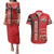 Trinidad and Tobago Football Couples Matching Puletasi and Hawaiian Shirt Soca Warriors Soccer - Road To Champion