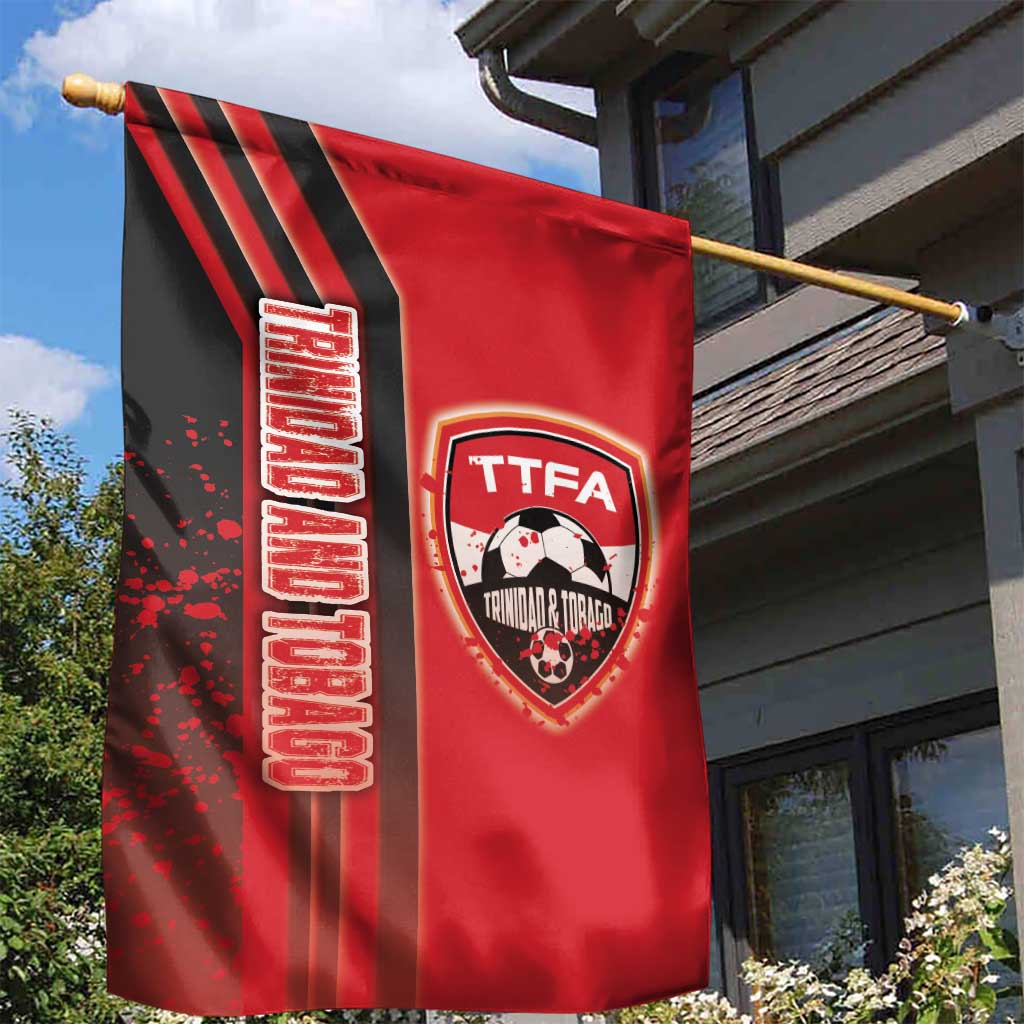 Trinidad and Tobago Football Garden Flag Soca Warriors Soccer - Road To Champion