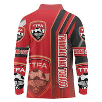 Trinidad and Tobago Football Long Sleeve Polo Shirt Soca Warriors Soccer - Road To Champion