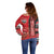 Trinidad and Tobago Football Off Shoulder Sweater Soca Warriors Soccer - Road To Champion