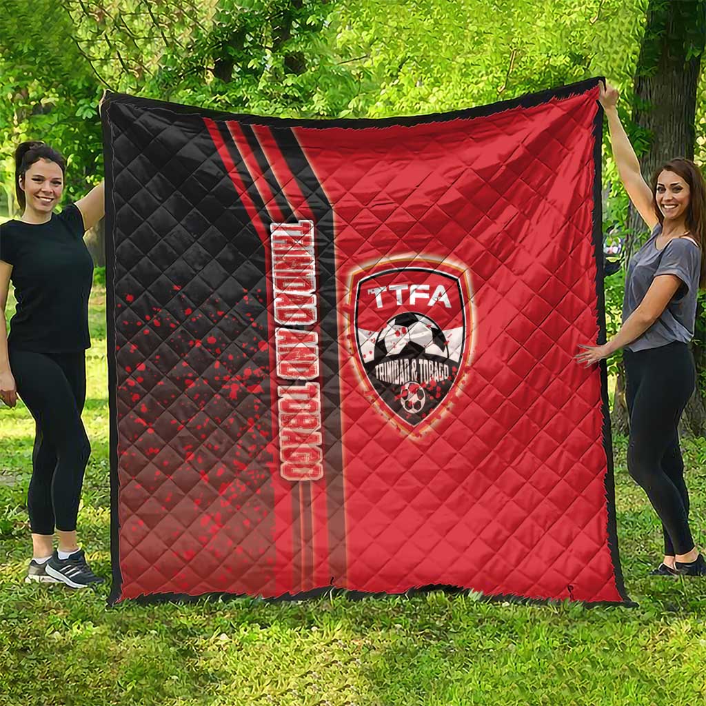 Trinidad and Tobago Football Quilt Soca Warriors Soccer - Road To Champion