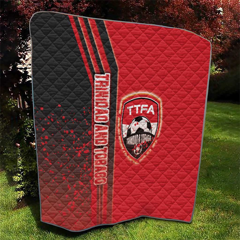 Trinidad and Tobago Football Quilt Soca Warriors Soccer - Road To Champion