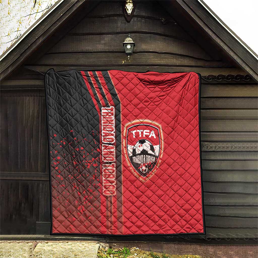 Trinidad and Tobago Football Quilt Soca Warriors Soccer - Road To Champion