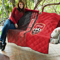 Trinidad and Tobago Football Quilt Soca Warriors Soccer - Road To Champion
