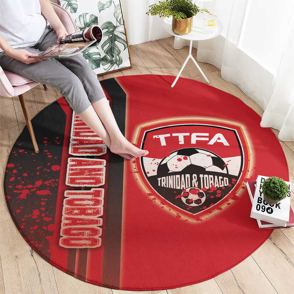 Trinidad and Tobago Football Round Carpet Soca Warriors Soccer - Road To Champion