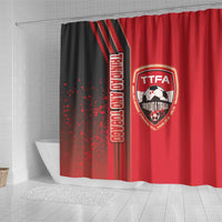 Trinidad and Tobago Football Shower Curtain Soca Warriors Soccer - Road To Champion