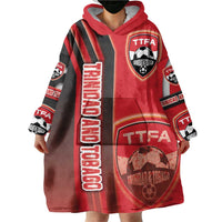 Trinidad and Tobago Football Wearable Blanket Hoodie Soca Warriors Soccer - Road To Champion
