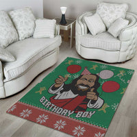 Birthday Boy Jesus Area Rug African Christian - Wonder Print Shop