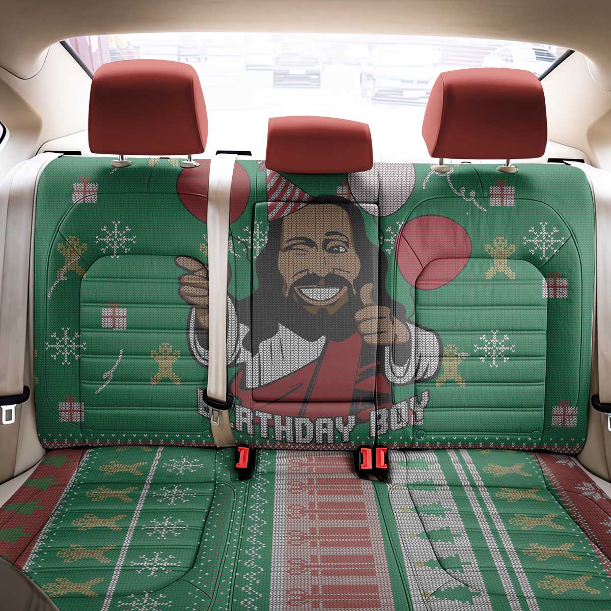 Birthday Boy Jesus Back Car Seat Cover African Christian - Wonder Print Shop
