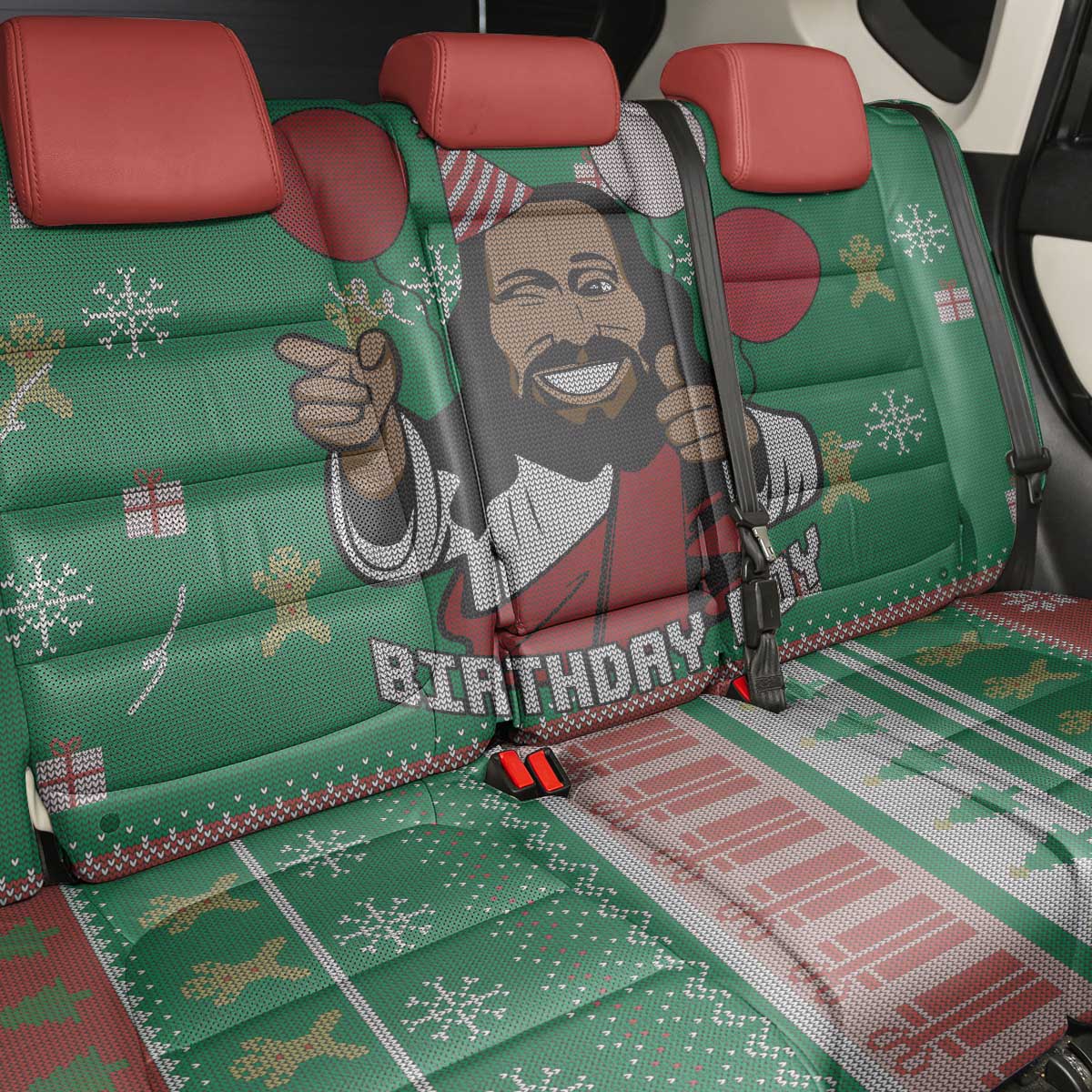 Birthday Boy Jesus Back Car Seat Cover African Christian - Wonder Print Shop
