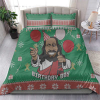 Birthday Boy Jesus Bedding Set African Christian - Wonder Print Shop