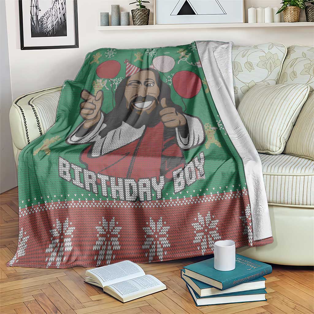 Birthday Boy Jesus Blanket African Christian