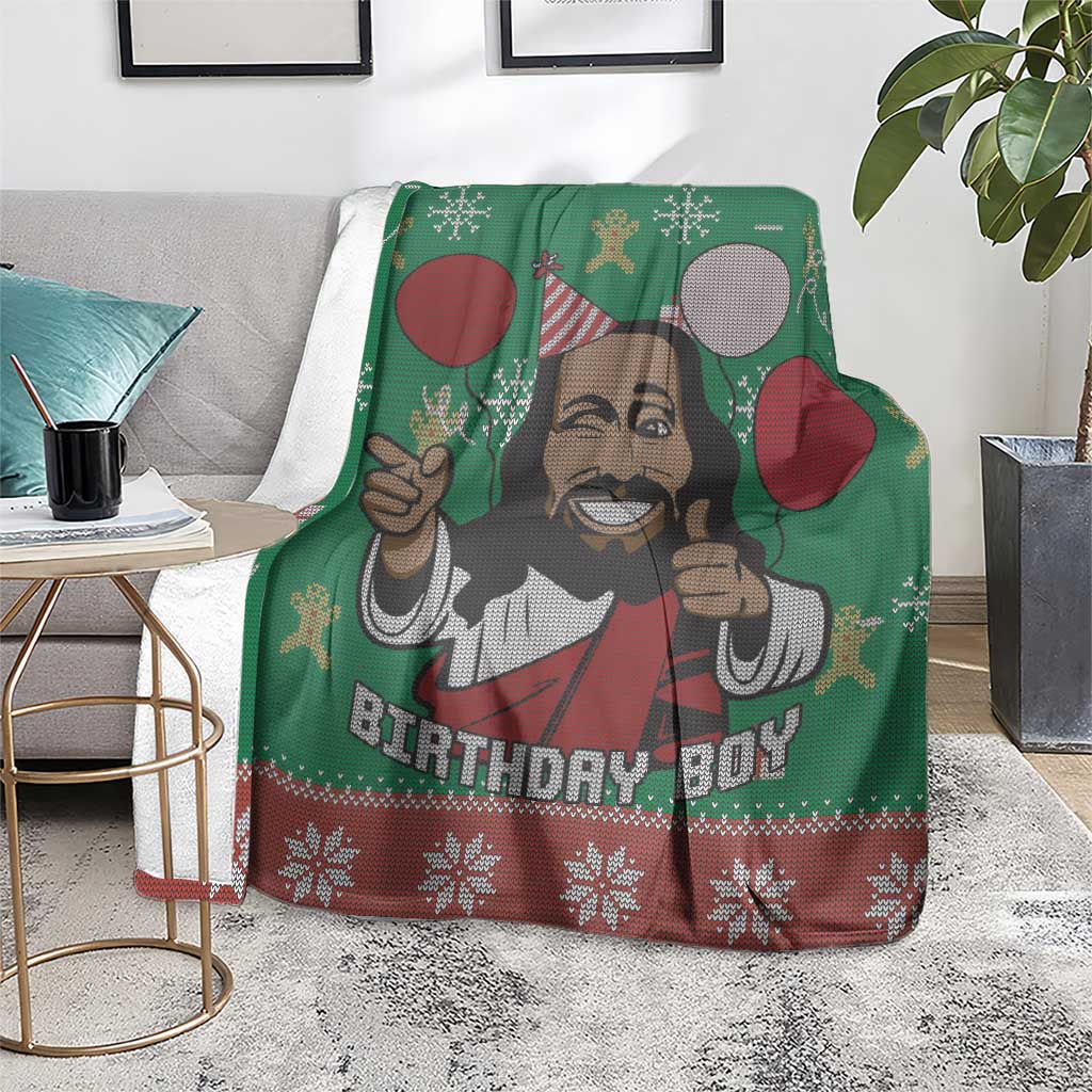 Birthday Boy Jesus Blanket African Christian