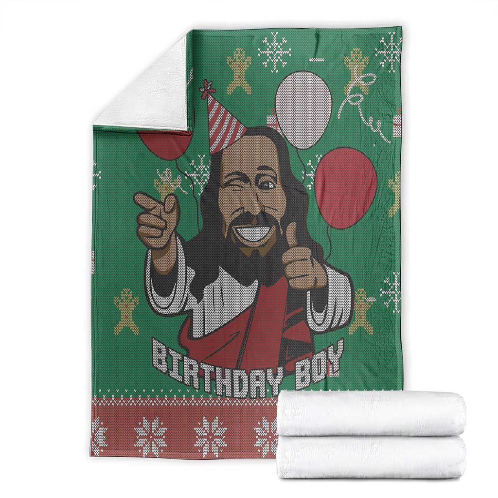 Birthday Boy Jesus Blanket African Christian