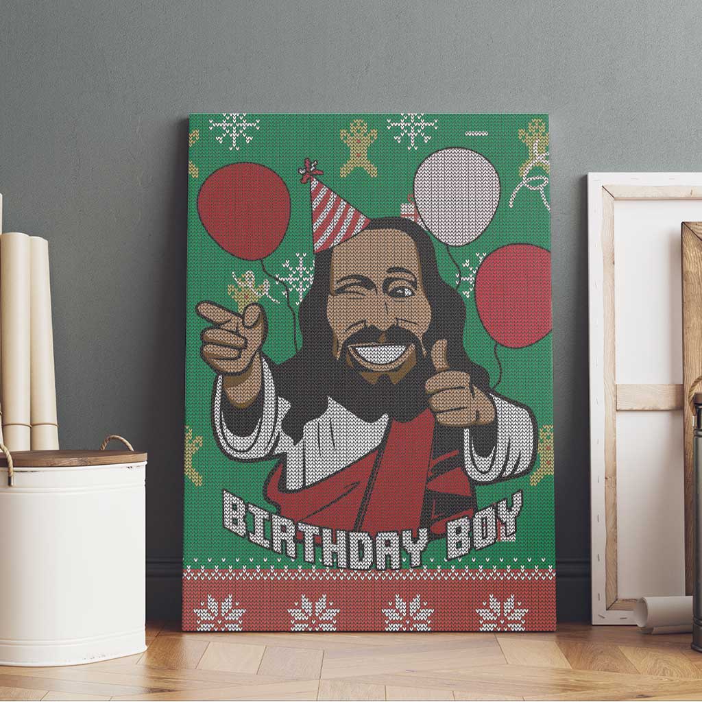 Birthday Boy Jesus Canvas Wall Art African Christian - Wonder Print Shop