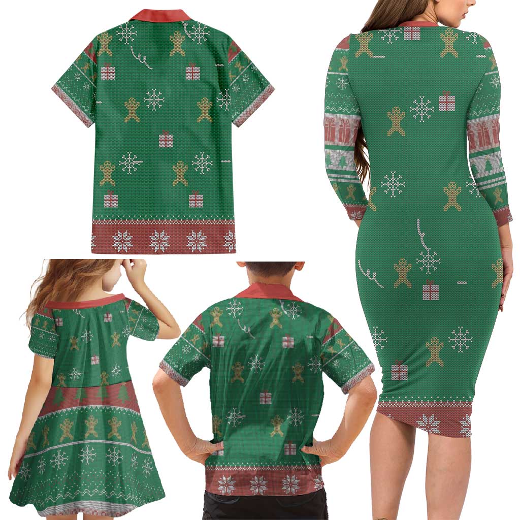 Birthday Boy Jesus Family Matching Long Sleeve Bodycon Dress and Hawaiian Shirt African Christian - Wonder Print Shop
