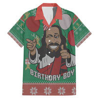 Birthday Boy Jesus Family Matching Mermaid Dress and Hawaiian Shirt African Christian - Wonder Print Shop