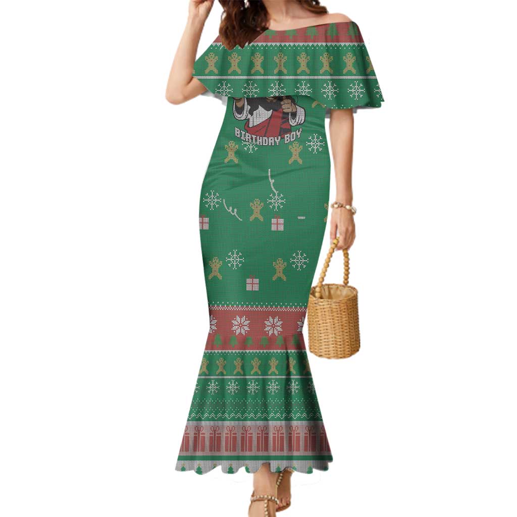 Birthday Boy Jesus Family Matching Mermaid Dress and Hawaiian Shirt African Christian - Wonder Print Shop