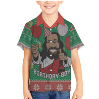 Birthday Boy Jesus Family Matching Mermaid Dress and Hawaiian Shirt African Christian - Wonder Print Shop