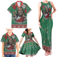 Birthday Boy Jesus Family Matching Tank Maxi Dress and Hawaiian Shirt African Christian - Wonder Print Shop