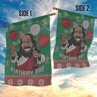 Birthday Boy Jesus Garden Flag African Christian - Wonder Print Shop