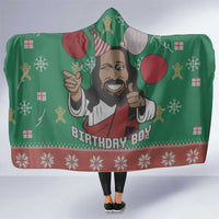 Birthday Boy Jesus Hooded Blanket African Christian