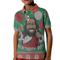 Birthday Boy Jesus Kid Polo Shirt African Christian - Wonder Print Shop