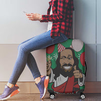 Birthday Boy Jesus Luggage Cover African Christian - Wonder Print Shop