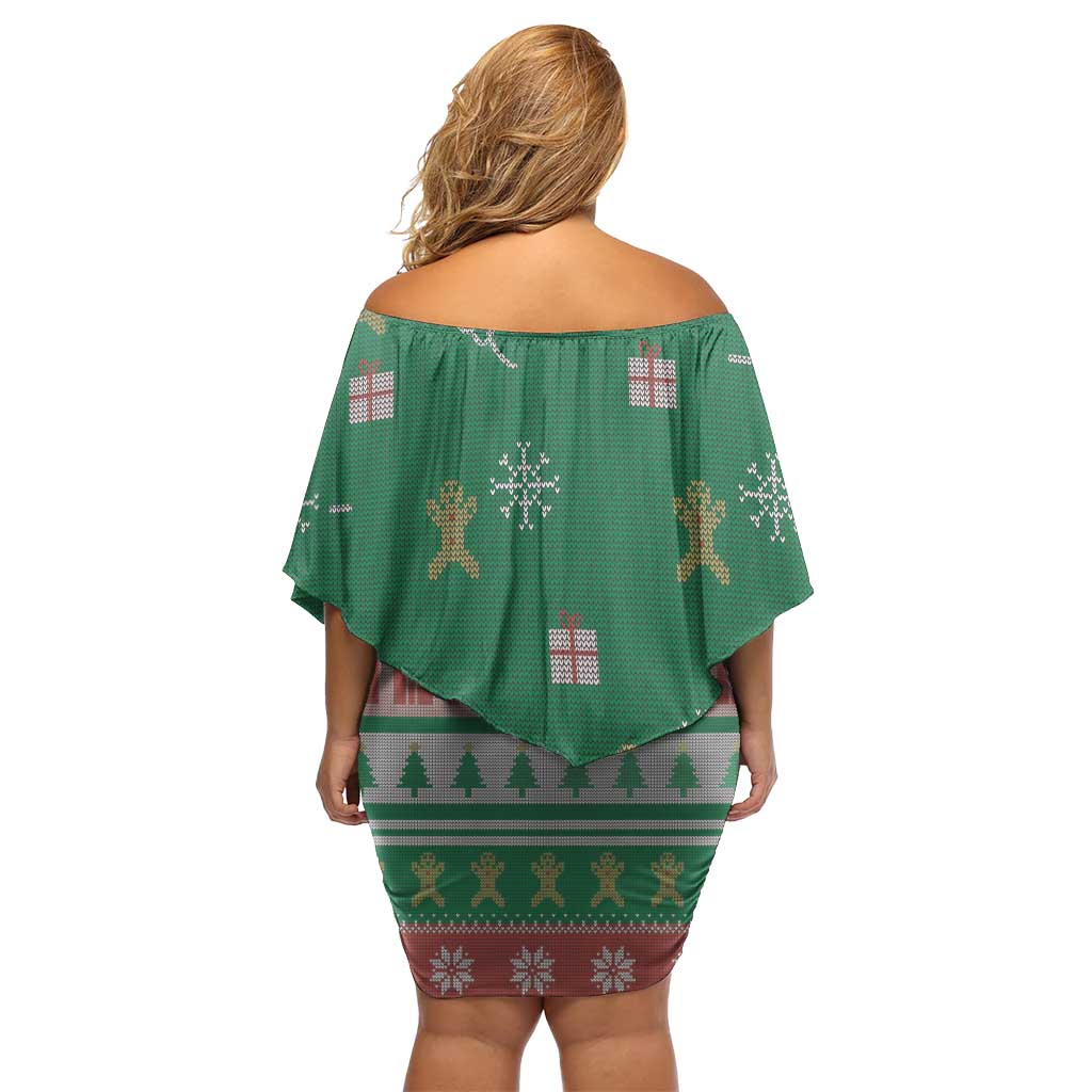 Birthday Boy Jesus Off Shoulder Short Dress African Christian - Wonder Print Shop