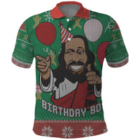 Birthday Boy Jesus Polo Shirt African Christian - Wonder Print Shop