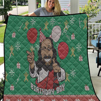 Birthday Boy Jesus Quilt African Christian - Wonder Print Shop