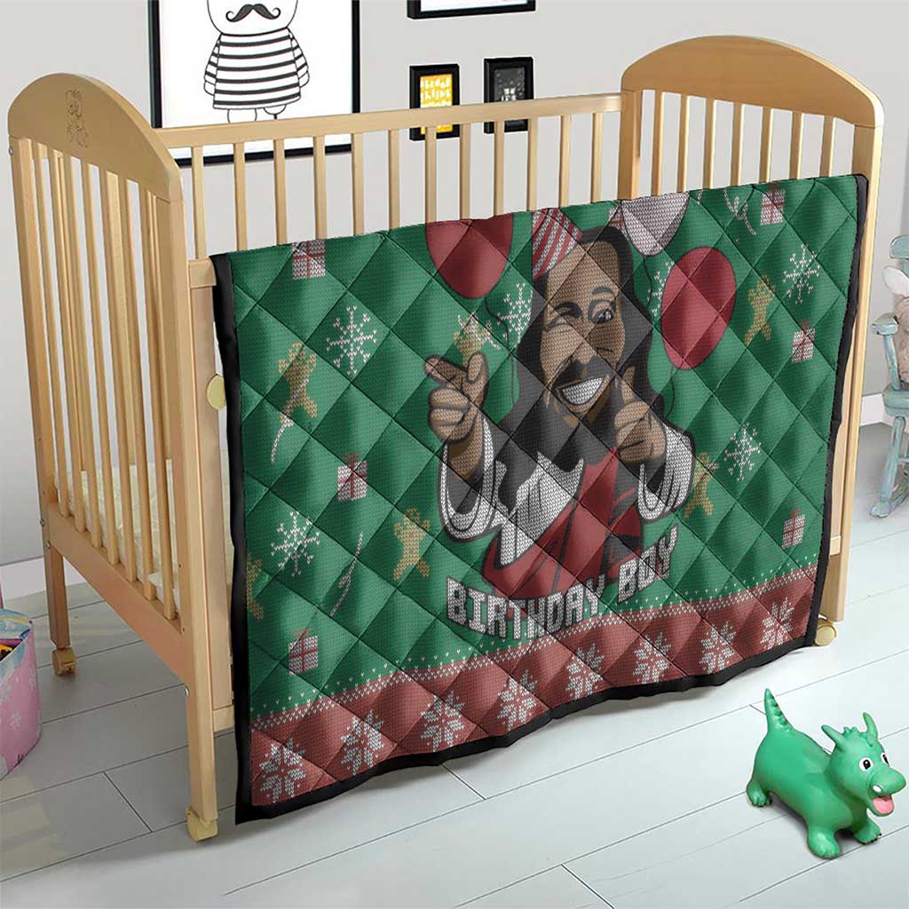 Birthday Boy Jesus Quilt African Christian - Wonder Print Shop