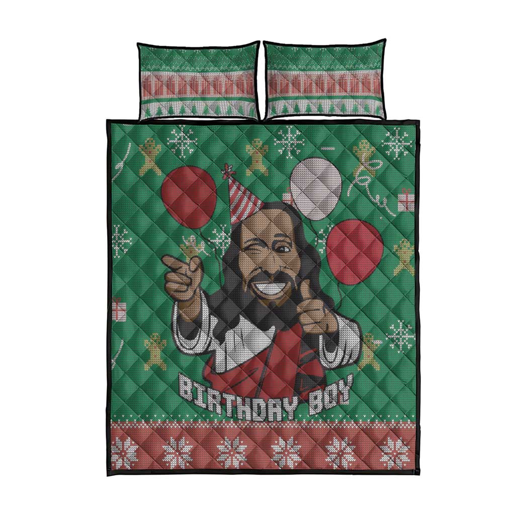 Birthday Boy Jesus Quilt Bed Set African Christian - Wonder Print Shop