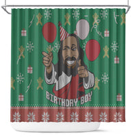 Birthday Boy Jesus Shower Curtain African Christian