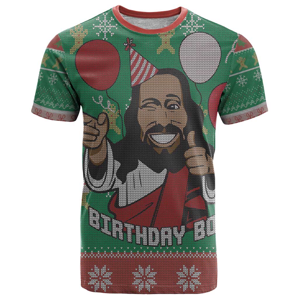 Birthday Boy Jesus T Shirt African Christian - Wonder Print Shop
