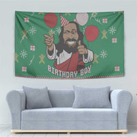 Birthday Boy Jesus Tapestry African Christian - Wonder Print Shop