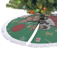 Birthday Boy Jesus Tree Skirt African Christian - Wonder Print Shop