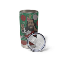 Birthday Boy Jesus Tumbler Cup African Christian - Wonder Print Shop