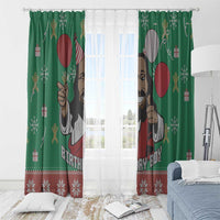 Birthday Boy Jesus Window Curtain African Christian - Wonder Print Shop