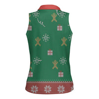 Birthday Boy Jesus Women Sleeveless Polo Shirt African Christian - Wonder Print Shop