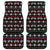 Warrior Of Indian Skull Car Mats Native American - Wonder Print Shop